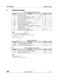 STF11N60DM2 Datasheet Page 3