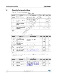 STF11N60DM2 Datasheet Page 4