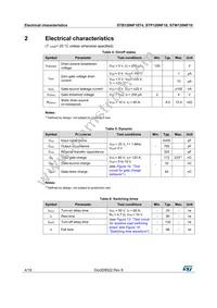 STF120NF10 Datasheet Page 4