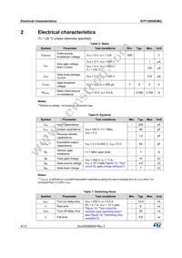STF12N50DM2 Datasheet Page 4