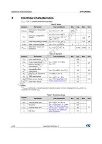 STF12N60M2 Datasheet Page 4