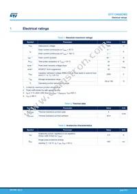 STF13N60DM2 Datasheet Page 2