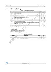 STF140N8F7 Datasheet Page 3