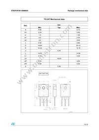 STF14NM65N Datasheet Page 15