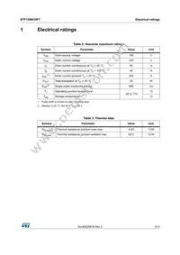 STF150N10F7 Datasheet Page 3