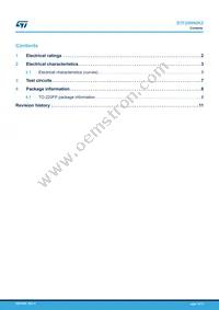 STF20N90K5 Datasheet Page 12