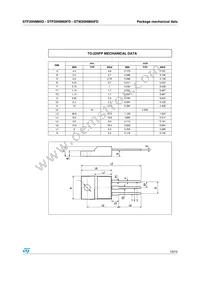 STF20NM60D Datasheet Page 13