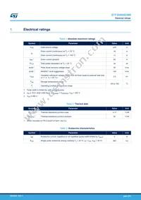STF26N60DM6 Datasheet Page 2