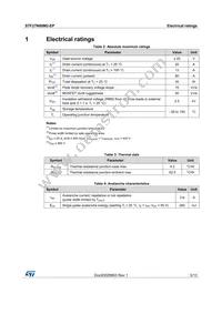 STF27N60M2-EP Datasheet Page 3