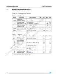STF30NM50N Datasheet Page 4