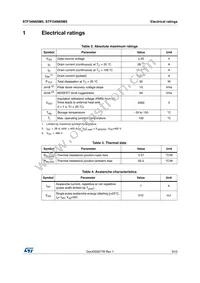 STF34N65M5 Datasheet Page 3