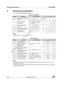 STF3LN80K5 Datasheet Page 4