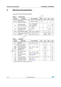 STF40NF03L Datasheet Page 4