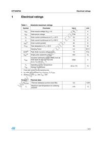 STF40NF06 Datasheet Page 3