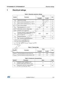 STF42N60M2-EP Datasheet Page 3