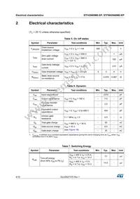 STF42N60M2-EP Datasheet Page 4