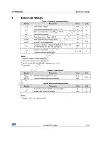 STF43N60DM2 Datasheet Page 3