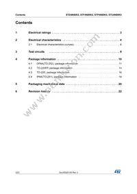 STF4N80K5 Datasheet Page 2