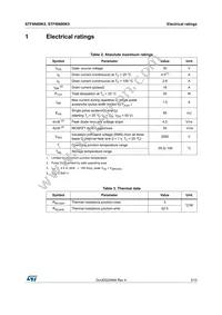 STF6N80K5 Datasheet Page 3