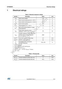 STF6N95K5 Datasheet Page 3