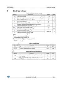 STF7LN80K5 Datasheet Page 3