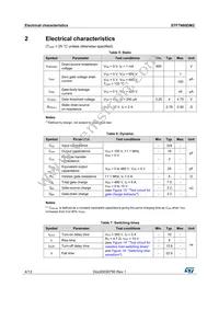 STF7N60DM2 Datasheet Page 4