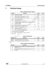 STF7N60M2 Datasheet Page 3
