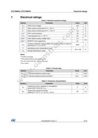 STF7N80K5 Datasheet Page 3