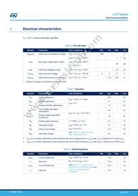 STF7N90K5 Datasheet Page 3