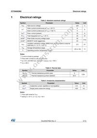 STF8N60DM2 Datasheet Page 3