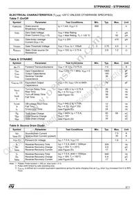 STF9NK80Z Datasheet Page 3