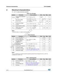 STFH13N60M2 Datasheet Page 4