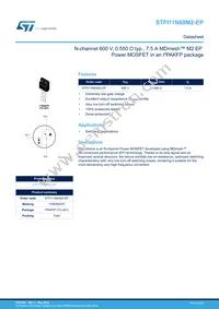 STFI11N60M2-EP Cover