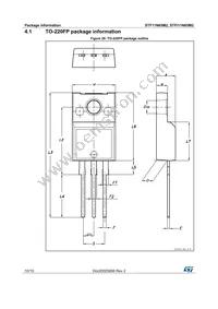 STFI11N65M2 Datasheet Page 10