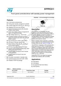 STFPC311 Datasheet Cover