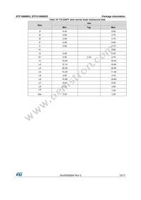 STFU10N80K5 Datasheet Page 15