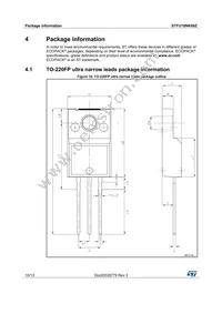 STFU10NK60Z Datasheet Page 10