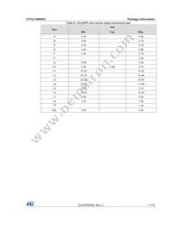 STFU13N80K5 Datasheet Page 11