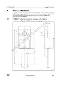 STFU23N80K5 Datasheet Page 9