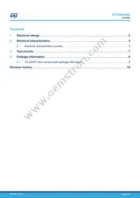 STFU9N65M2 Datasheet Page 11