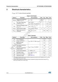 STFW12N120K5 Datasheet Page 4