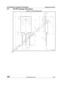 STFW20N65M5 Datasheet Page 15