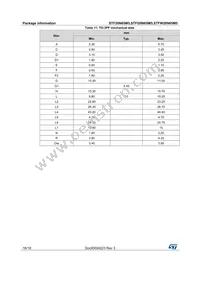 STFW20N65M5 Datasheet Page 16