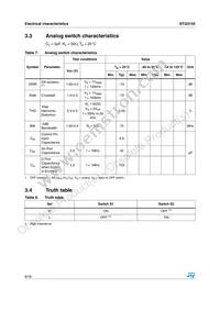 STG3155DTR Datasheet Page 8