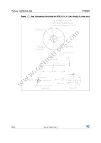 STG3220QTR Datasheet Page 20