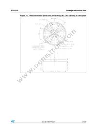 STG3220QTR Datasheet Page 21