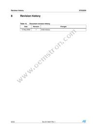 STG3220QTR Datasheet Page 22