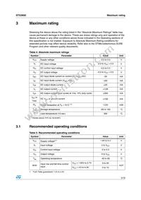 STG3682QTR Datasheet Page 5
