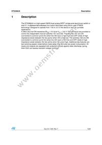 STG3684ADTR Datasheet Page 5