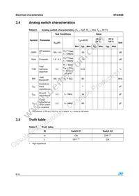 STG3689DTR Datasheet Page 8